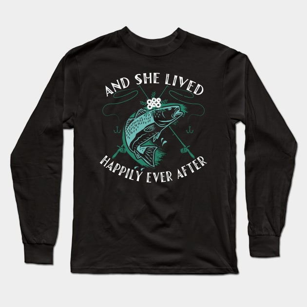 Fishing Gift With A Funny Quote Long Sleeve T-Shirt by MarkusShirts